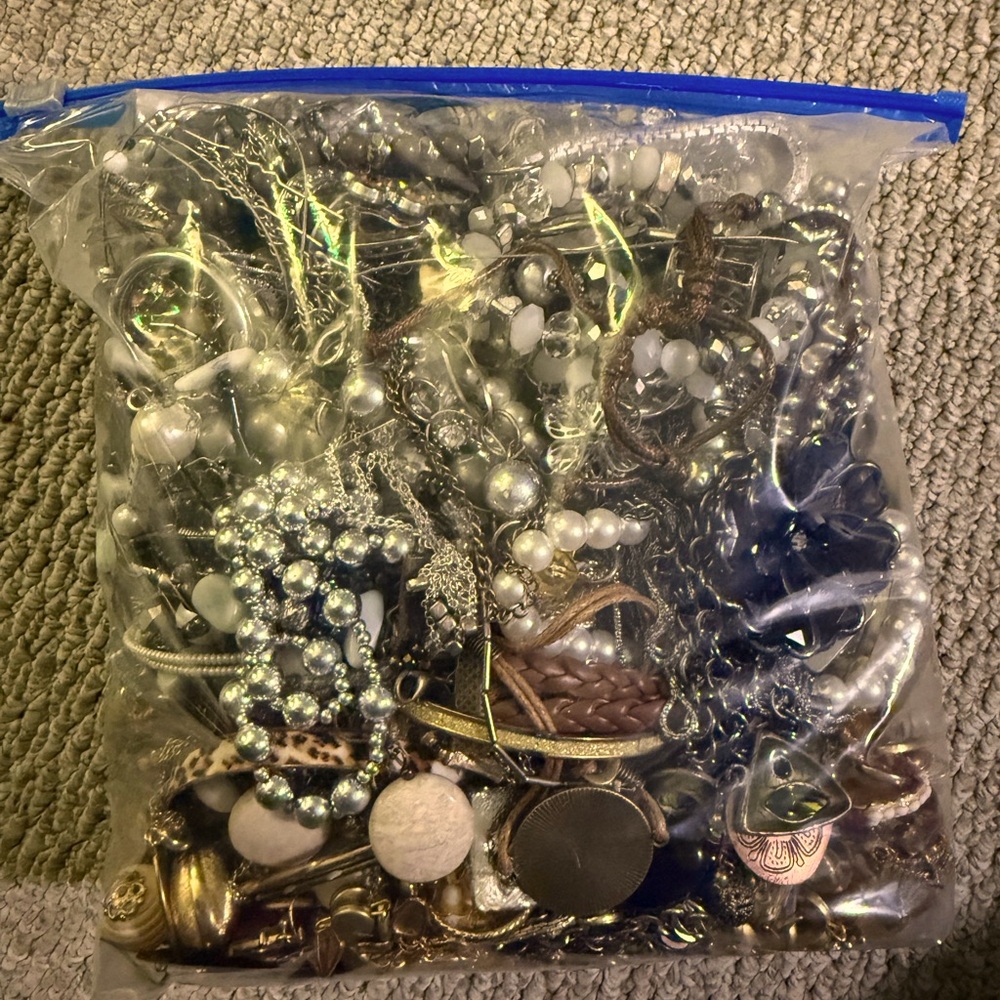 ‼️SOLD Gold & Silver Toned Mystery Bag - 8 lbs